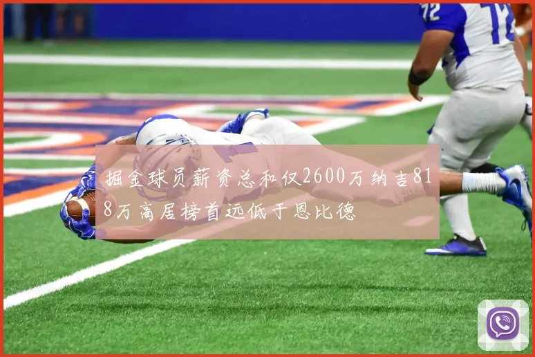 掘金球员薪资总和仅2600万纳吉818万高居榜首远低于恩比德